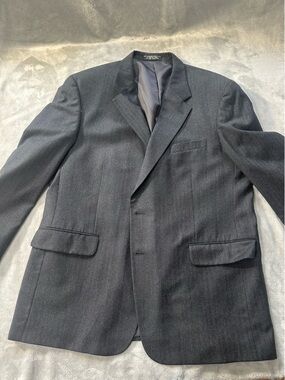Jones New York Men's Wool Blend Blazer